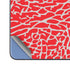 Elephant Print Red Galaxy Z Fold5 5G Skin